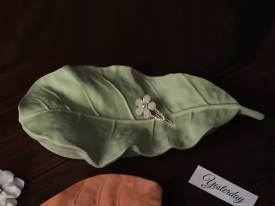 Molde silicona hoja con nervaduras